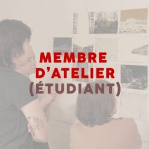 Membre d'atelier - étudiant·e