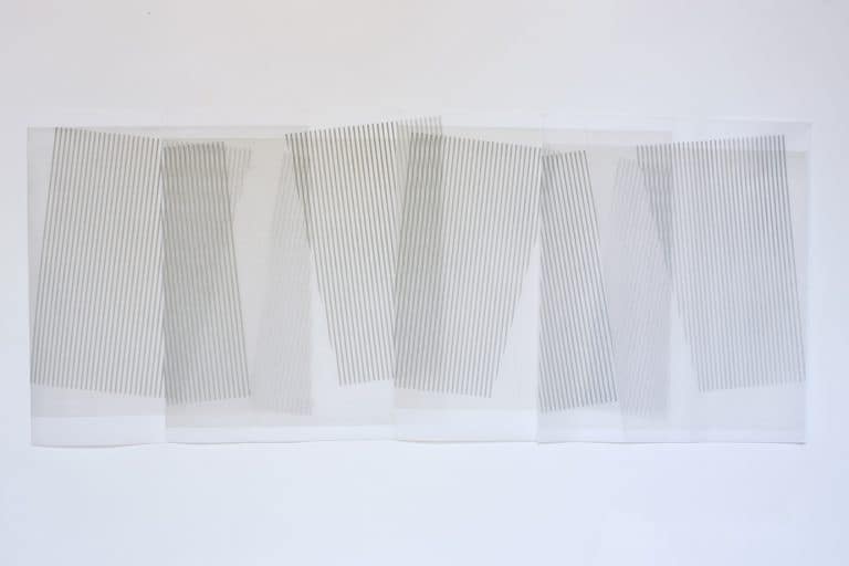 oeuvre helene latulippe agglutinations de lignes