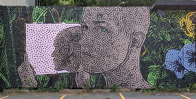 bosny cattailsandpansies 2022 spray and latex 35x15feet
