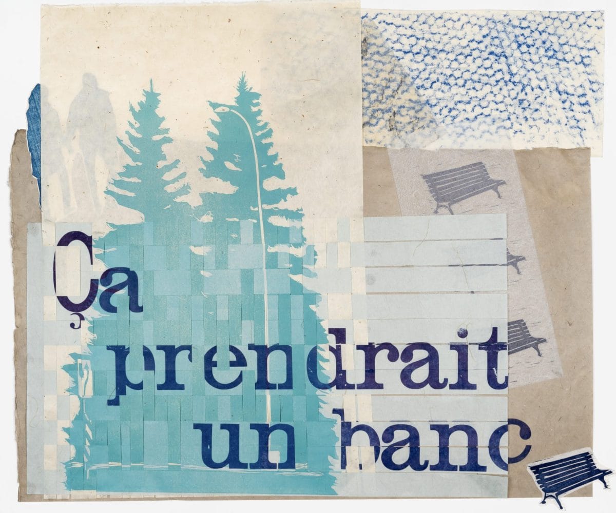 ca prendrait un banc