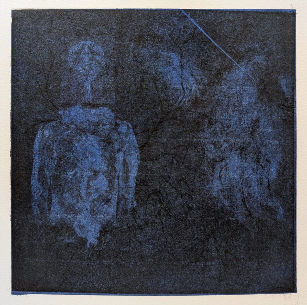 07 gervais chantal autoportrait avec les poils de tundra de la serie les maux non dits photogravure et dessin a leau forte aquatinte et chine colle 2025